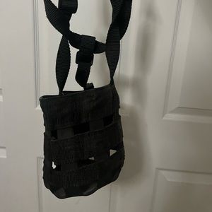 Horse grazing muzzle